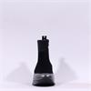 Wonders Kyoto Stretch Wedge Boot - Black Stretch
